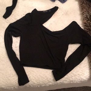 Nasty Gal shoulder top